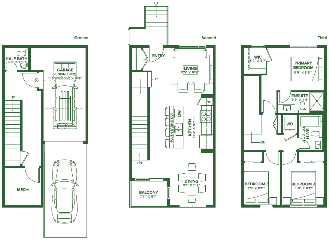 The Grove Townhome - Wildflower, Airdrie