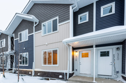 Townhome with unfinished Basement - Redstone, NE Calgary