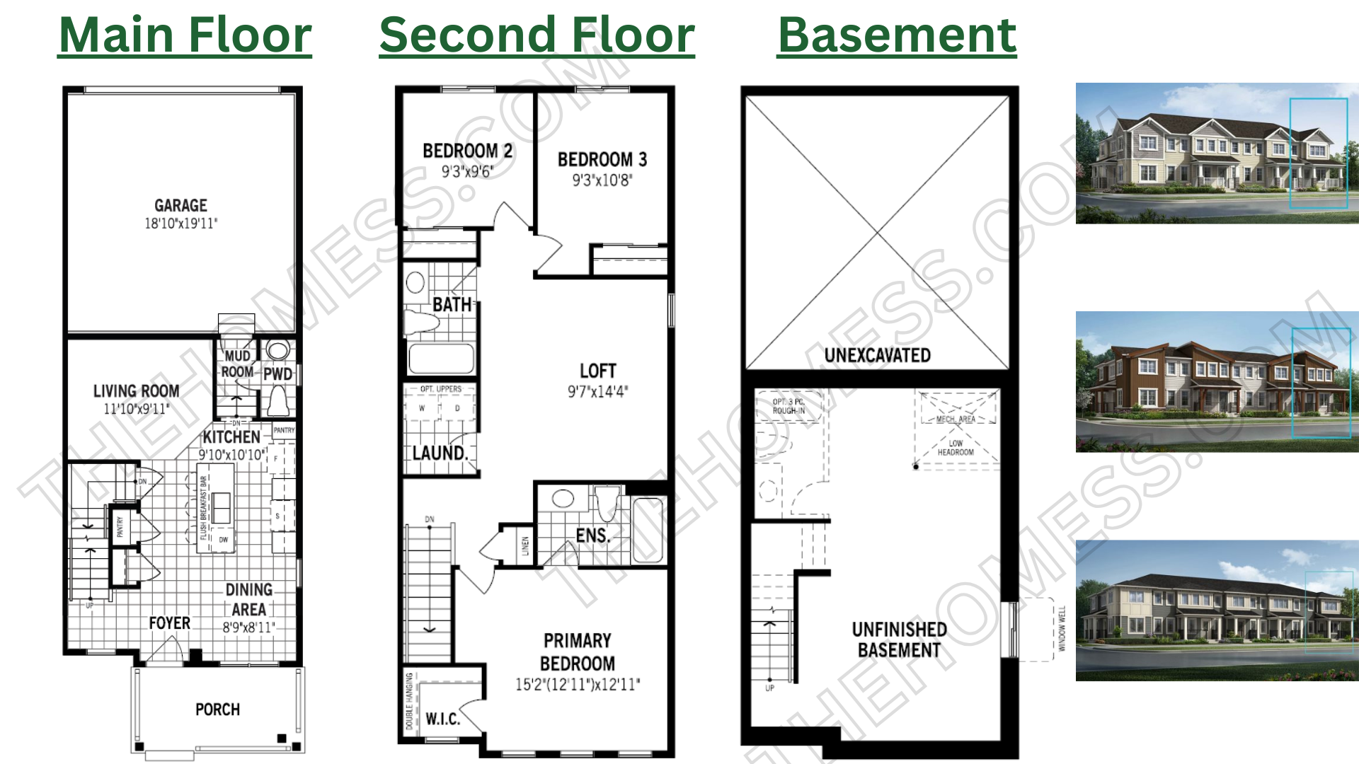 Freehold Townhome MH - Calgary